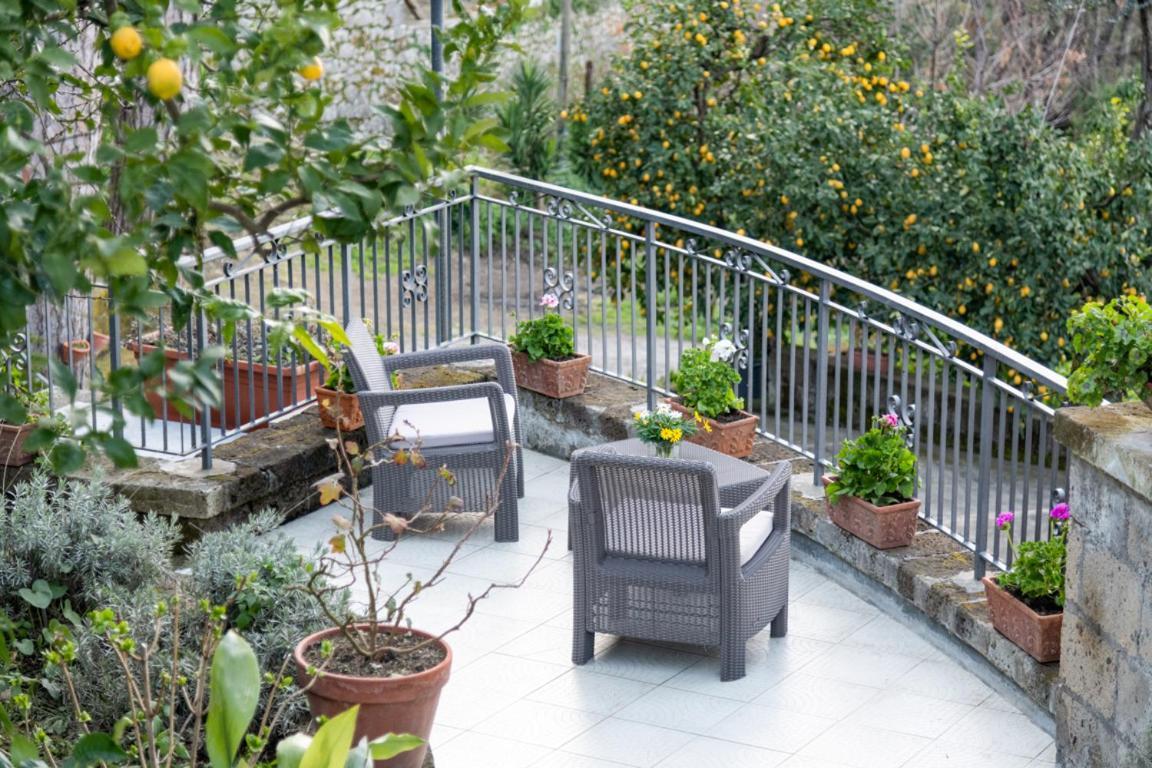Sorrentovibes - Sea View Rooftop Apartment With Jacuzzi & Garden Buitenkant foto